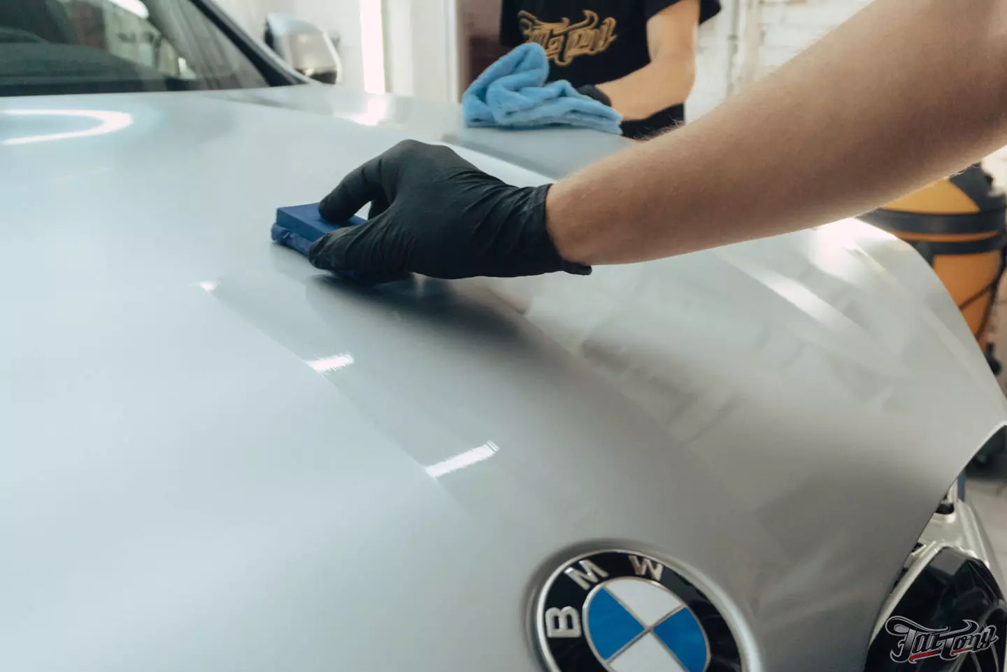 Комплекс детейлинг-услуг и окрас дисков с алмазной проточкой для BMW X3